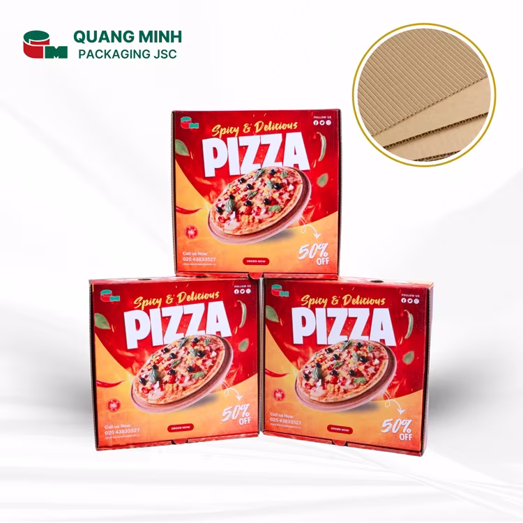 Hộp bánh pizza