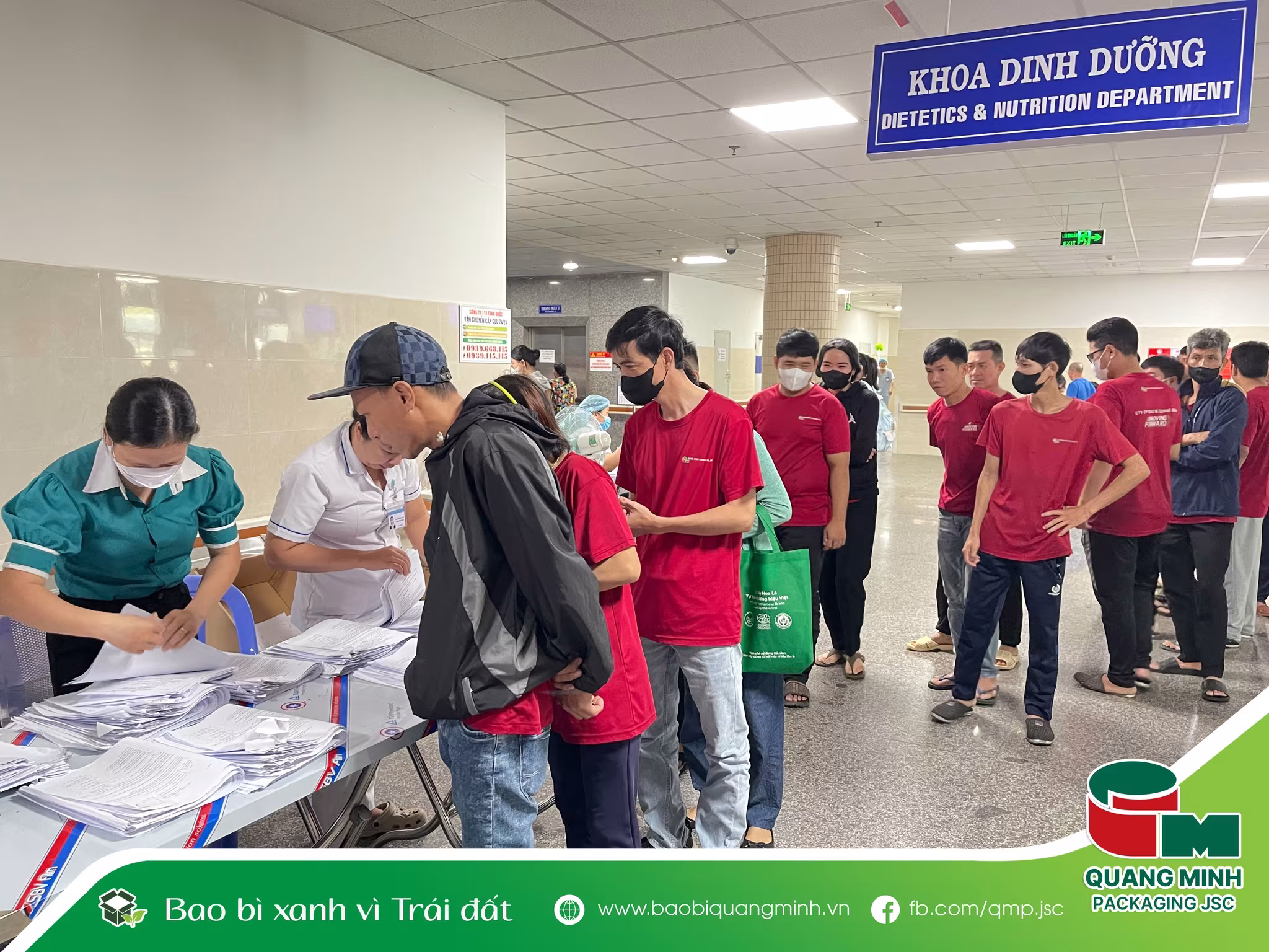 605237610 122222204348045704 4213036024605902226 n Quang Minh Packaging JSC Tổ Chức Khám Sức Khỏe Định Kỳ